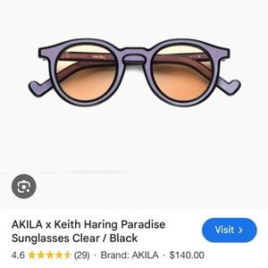 AKILA x Keith Haring Paradise Sunglasses: Looking for these
